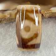 Natural Powerful Tibetan Old Oily Agate Patina Guiren Tairen Human Dzi Bead Totem Amulet Heavenly Master (Tian Zhu) 贵人天诛 4.68g 19.9 by 11.6mm - Huangs Jadeite and Jewelry Pte Ltd