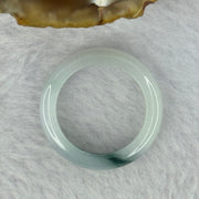 Type A Light Green with Blueish Green Patch Jadeite Ring 3.82g 6.0 by 3.6mm US8.25 HK18 - Huangs Jadeite and Jewelry Pte Ltd
