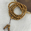 Natural Wild Old India Sandalwood Necklace 印度老山檀 13.06g 6.2mm 109+6 Beads - Huangs Jadeite and Jewelry Pte Ltd
