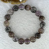 Natural Auralite Crystal Bracelet 极光手链 34.34g 11.1 mm 18 Beads - Huangs Jadeite and Jewelry Pte Ltd