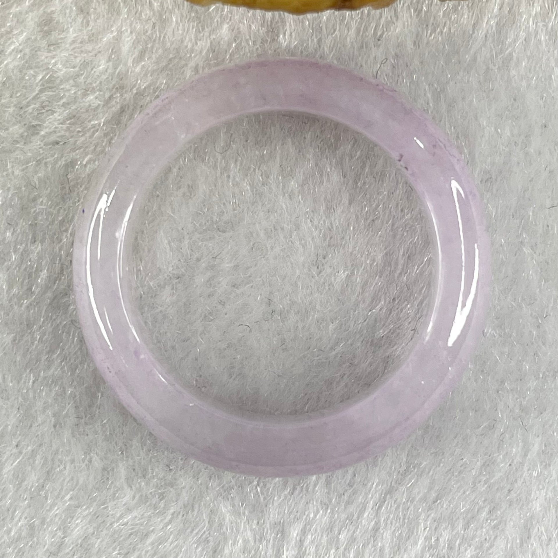 Type A Lavender Jadeite Ring 4.45g 6.2 by 3.9mm US9.3 by HK20.8 ( Slight Internal ) - Huangs Jadeite and Jewelry Pte Ltd