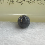 Type A Grey Wuji Jadeite Beads for Bracelet/Necklace/Earring/Ring 1.65g 9.8mm - Huangs Jadeite and Jewelry Pte Ltd