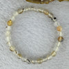 Natural Flower Agate Bracelet  10.00g 16cm 6.3mm 31 Beads - Huangs Jadeite and Jewelry Pte Ltd