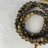 Natural Wild Vietnam Lu Qi Nan Agarwood Beads Necklace 天然野生越南鹿其南沉香珠项链 31.50g 84cm 8.7mm 108 + 6 Beads - Huangs Jadeite and Jewelry Pte Ltd