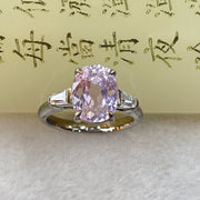 Natural Amethyst with Crystals in S925 Sliver Ring (Adjustable Size) 4.15g 10.5 by 8.1 by 7.9mm - Huangs Jadeite and Jewelry Pte Ltd