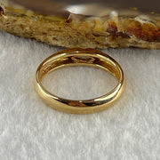 Natural Marquise Shape Diamond in 18K Yellow Gold Ring D0.21ct Total 4.3g US7 HK15 - Huangs Jadeite and Jewelry Pte Ltd