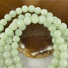 Type A Light Green Jadeite 115 beads necklace 60.76g 6.9mm - Huangs Jadeite and Jewelry Pte Ltd