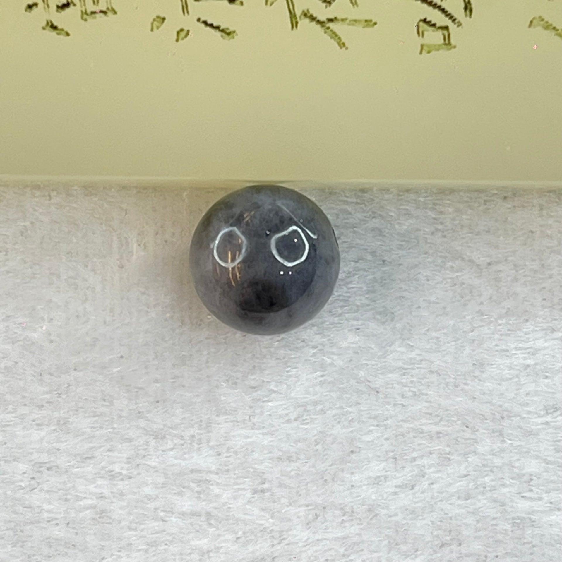 Type A Grey Wuji Jadeite Beads for Bracelet/Necklace/Earring/Ring 1.86g 10.3mm - Huangs Jadeite and Jewelry Pte Ltd