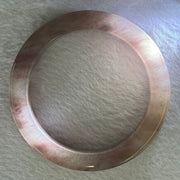 Transparent Purple Quartzite Jade Bangle 天山玉手镯 Internal Diameter 63.9mm 81.99g 13.6 by 11.0mm - Huangs Jadeite and Jewelry Pte Ltd