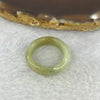 Type A Green Jadeite Ring 3.26g 6.0 by 3.2mm US 7.25 HK 16 - Huangs Jadeite and Jewelry Pte Ltd