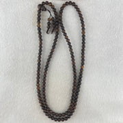 Natural Vietnam Agarwood Beads Necklace 16.75g 76cm 5.7mm 148 Beads - Huangs Jadeite and Jewelry Pte Ltd