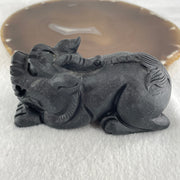 Rare Natural Tibetan Meteorite Tektite Pixiu Display 317.2g 94.4 by 46.0 by 45.3mm - Huangs Jadeite and Jewelry Pte Ltd