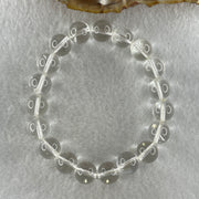 Natural Clear Quartz Beads Bracelet 26.36g 15cm 10.1mm 19 Beads - Huangs Jadeite and Jewelry Pte Ltd