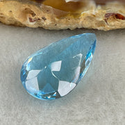 Natural Sky Blue Topaz Teardrop Shape 11.62ct 19.4 by 12.3 by 6.8mm - Huangs Jadeite and Jewelry Pte Ltd