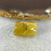 Good Grade Natural Golden Rutilated Quartz Crystal Lulu Tong Barrel 天然金顺发晶水晶露露通桶 
5.02g 17.3 by 12.8mm - Huangs Jadeite and Jewelry Pte Ltd