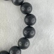 Natural Magnetite Beads Bracelet 63.55g 17cm 13.8mm 16 Beads - Huangs Jadeite and Jewelry Pte Ltd