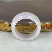 Type A Lavender Jadeite Ring 7.00g 10.2 by 3.6mm US9.5 HK21 - Huangs Jadeite and Jewelry Pte Ltd