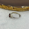 Natural Elbaite Tourmaline in 925 Sliver Ring (Adjustable Size) 1.85g 4.9 by 4.7 by 3.4mm - Huangs Jadeite and Jewelry Pte Ltd