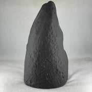 Natural Triangular Shape Amethyst Cave with Wooden Display 4,756.5g 200.0 by 170.0 by 295.0mm - Huangs Jadeite and Jewelry Pte Ltd