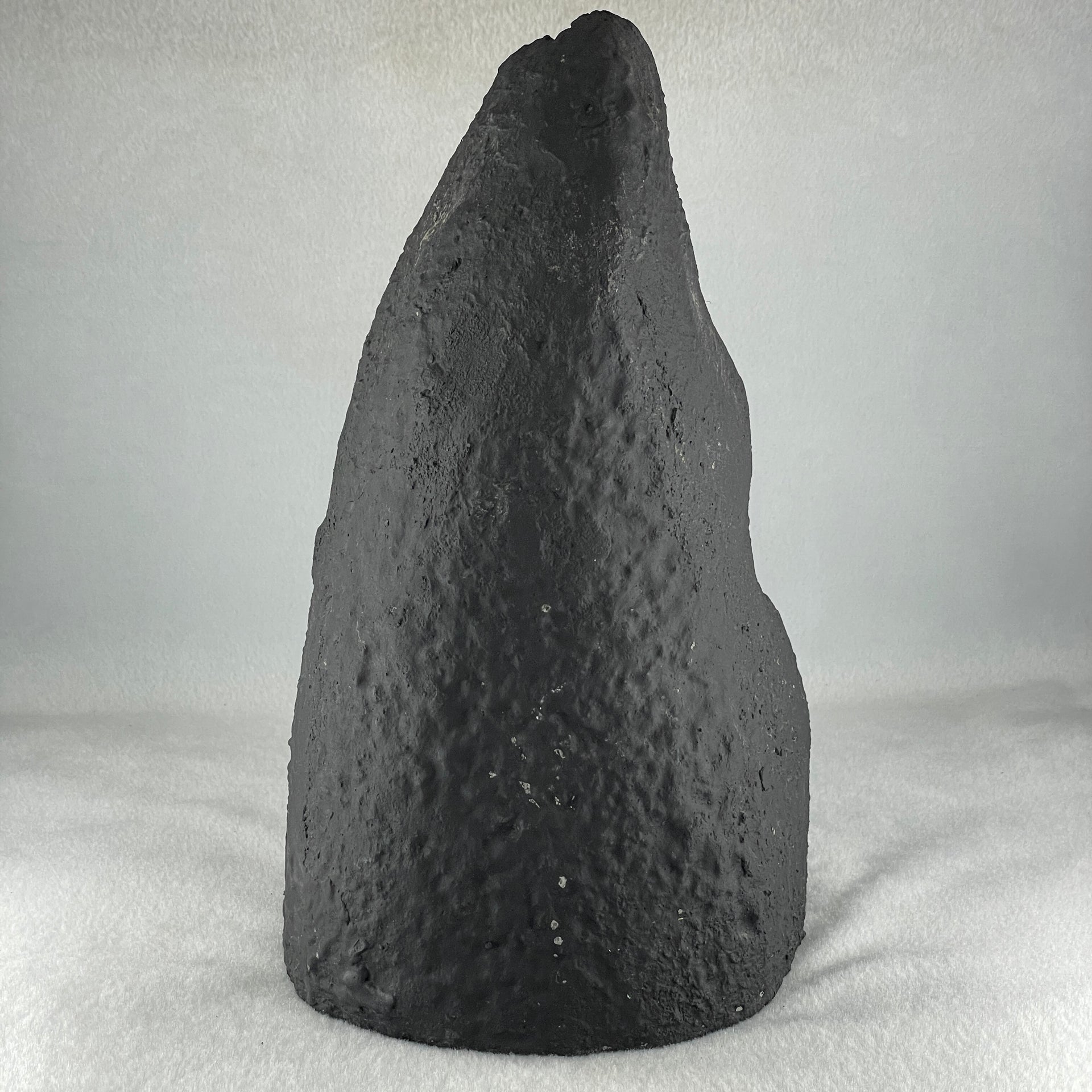 Natural Triangular Shape Amethyst Cave with Wooden Display 4,756.5g 200.0 by 170.0 by 295.0mm - Huangs Jadeite and Jewelry Pte Ltd