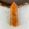 Natural Orange Calcite Mini Tower Display 67.68g 75.0 by 27.3 by 24.0mm - Huangs Jadeite and Jewelry Pte Ltd