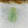 Type A Jelly Green Jadeite Pixiu Pendent A货绿色翡翠貔貅牌 8.63g 25.0 by 15.0 by 11.2 mm - Huangs Jadeite and Jewelry Pte Ltd