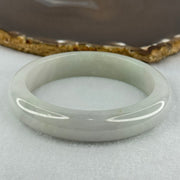 Type A Faint Lavender and Faint Green with Yellow Patches Jadeite Bangle Internal Diameter 58.2mm 67.56g 13.3 by 9.0mm (Internal Line) - Huangs Jadeite and Jewelry Pte Ltd