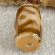 Natural Powerful Tibetan Old Oily Agate Patina Guiren Tairen Human Dzi Bead Totem Amulet Heavenly Master (Tian Zhu) 贵人天诛 4.84g 19.9 by 11.8mm - Huangs Jadeite and Jewelry Pte Ltd