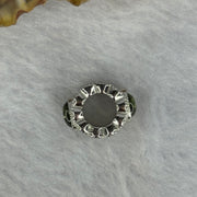 Natural Czech Republic Moldavite Meteorite Crystal in S925 Sliver Bracelet Charm 2.41g 15.1 by 11.9 by 9.3mm / 6.0 by 3.8 by 2.0mm - Huangs Jadeite and Jewelry Pte Ltd