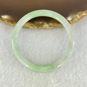 Type A Lavender and Green Jadeite Baby Bangle Internal Diameter 44.4mm 12.38g 5.1 by 5.7mm - Huangs Jadeite and Jewelry Pte Ltd
