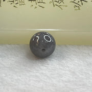 Type A Grey Wuji Jadeite Beads for Bracelet/Necklace/Earring/Ring 1.85g 10.2mm - Huangs Jadeite and Jewelry Pte Ltd