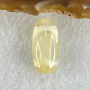 Natural Powerful Tibetan Old Oily Agate Tiger Tooth Daluo Dzi Bead Heavenly Master (Tian Zhu) 虎呀天诛 2.91g 20.1 by 10.2mm - Huangs Jadeite and Jewelry Pte Ltd