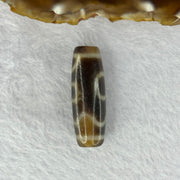 Natural Powerful Tibetan Old Oily Agate Sky Door Serenity 1 Eye Dzi Bead Heavenly Master (Tian Zhu) 一眼天诛 10.00g 37.9 by 17.8mm - Huangs Jadeite and Jewelry Pte Ltd