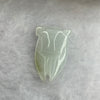Type A Light Green Icy Jadeite Cicada 21.7 by 13.6 by 4.5mm 1.95g - Huangs Jadeite and Jewelry Pte Ltd