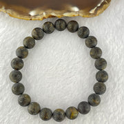 Natural Medicine Amber Beads Bracelet 天然药珀手链 10.16g 17.5cm 9.5mm 22 Beads - Huangs Jadeite and Jewelry Pte Ltd