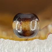 Natural Powerful Tibetan Old Oily Agate 1 Line Dzi Bead Heavenly Master (Tian Zhu) 1.81g 10.0 by 10.8mm - Huangs Jadeite and Jewelry Pte Ltd