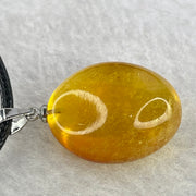 Natural Yellow Amber in String Necklace 3.60g 20.3 by 16.7 by 10.8mm - Huangs Jadeite and Jewelry Pte Ltd