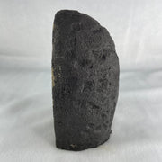 Natural Amethyst Cave with Wooden Stand 1,198.8g 98.0 by 99.0 by 175.0mm - Huangs Jadeite and Jewelry Pte Ltd