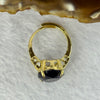 Natural Amethyst in Gold Colour Ring (Adjustable Size) 4.83g 17.9 by 12.9 by 7.5mm - Huangs Jadeite and Jewelry Pte Ltd