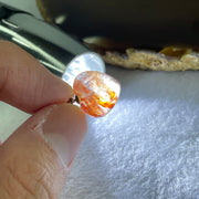 Natural Ferruginous Quartz Heart Shape Charm 1.88g 13.3 by 14.0 by 6.3mm - Huangs Jadeite and Jewelry Pte Ltd