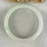 Type A Light Green Faint Lavender Jadeite Bangle 58.75g Inner Diameter 58.3mm 13.4 by 8.4mm (Slight Internal Line) - Huangs Jadeite and Jewelry Pte Ltd