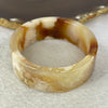 Natural Flower Agate Bangle 55.95g 21.3 by 5.7 mm Internal Diameter 54.1 mm - Huangs Jadeite and Jewelry Pte Ltd