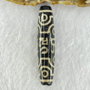 Natural Powerful Tibetan Old Oily Agate 8 Eyes Om Mani Padme Hum Dzi Bead Heavenly Master (Tian Zhu) 六字箴言八眼天珠 15.10g 58.7 by 12.8mm - Huangs Jadeite and Jewelry Pte Ltd