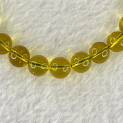 Natural Purple Honey Amber Beads Bracelet 天然紫蜜琥珀手链 4.95g 15cm 7.2mm 25 Beads - Huangs Jadeite and Jewelry Pte Ltd