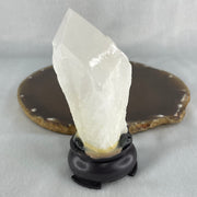 Natural Milky White Quartz Display 237.47g 55.9 by 47.1 by 108.9mm - Huangs Jadeite and Jewelry Pte Ltd