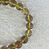 Natural Golden Rutilated Quartz Bracelet 23.65g 17cm 9.3mm 22 Beads - Huangs Jadeite and Jewelry Pte Ltd