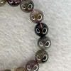 Natural Auralite Crystal Bracelet 极光手链 27.01g 10.3 mm 18 Beads - Huangs Jadeite and Jewelry Pte Ltd