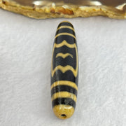 Natural Powerful Tibetan Old Oily Agate Garuda Long Dzi Bead Heavenly Master (Tian Zhu) 15.26g 57.4 by 13.5mm - Huangs Jadeite and Jewelry Pte Ltd