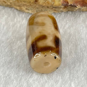 Natural Powerful Tibetan Old Oily Agate Patina Guiren Tairen Human Dzi Bead Totem Amulet Heavenly Master (Tian Zhu) 贵人天诛 4.73g 20.1 by 11.6mm - Huangs Jadeite and Jewelry Pte Ltd