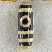 Natural Powerful Tibetan Old Oily Agate One Eye With Bodhi Tree Bead Heavenly Master (Tian Zhu) 10.08g 38.0 by 13.0mm - Huangs Jadeite and Jewelry Pte Ltd